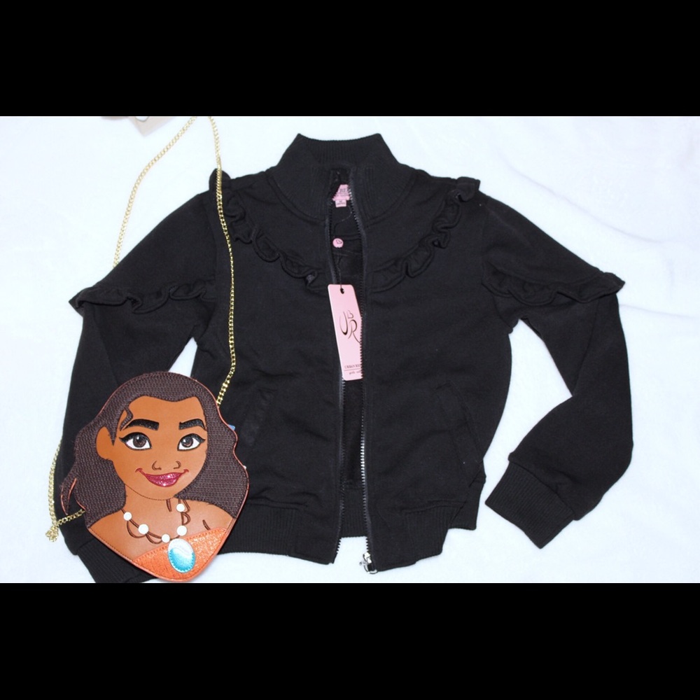 Girls Ruffle Jacket - Picture 2 of 4